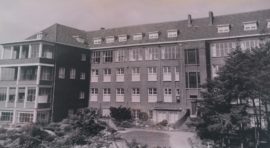 achterkant ziekenhuis links de open tbc kamers