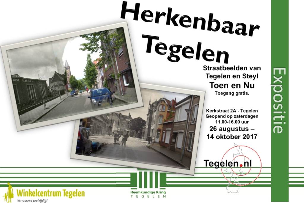 2017-08-25 Aankondiging expositie Herkenbaar Tegelen