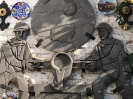 1981 Kunstwerk De Globe – uit hal van bedrijf Belfeld