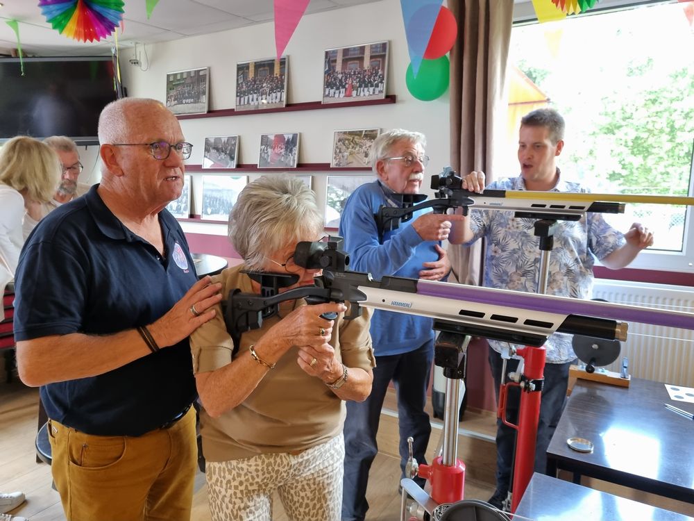 Schieten en barbecue bij St. Martinus op 12 september 2021